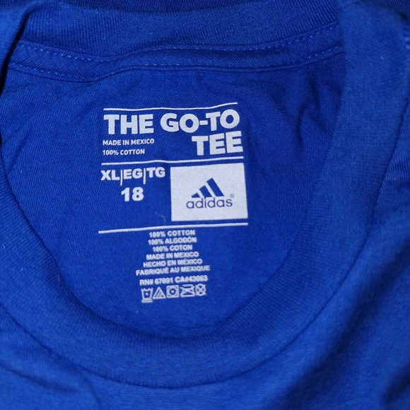 NWT ADIDAS NBA MVP Stephen Curry Tshirt Sz. XL - Picture 5 of 5